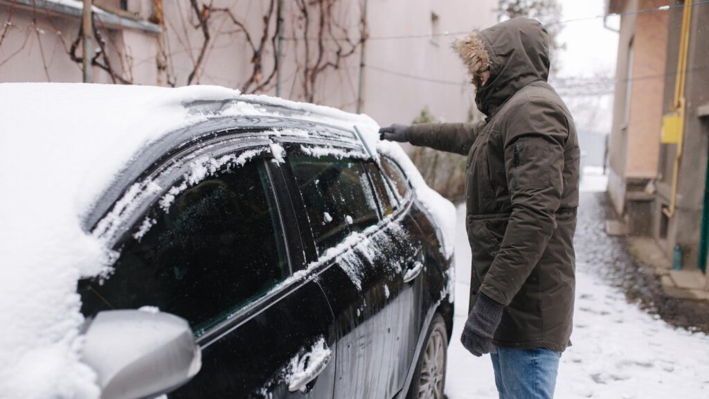 how cold weather affects car dents